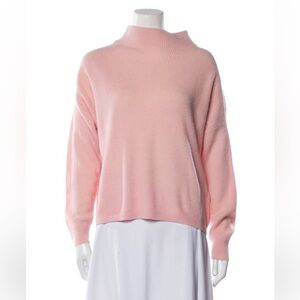 Alice + Olivia Soft Pink Turtleneck Sweater